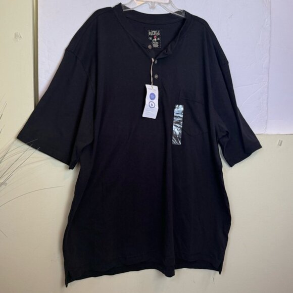 RedHead NEW Spill Resistant Henley Pocket Short Sleeve Shirt Oversize Buttons XL - Picture 4 of 14